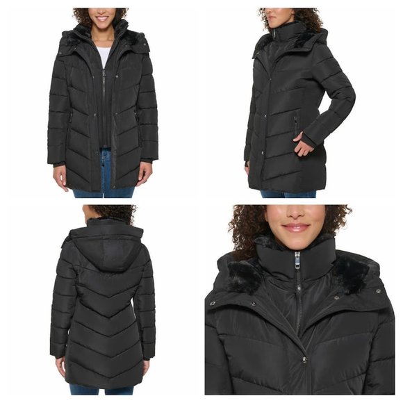 NWT‎ BLACK  Ladies' Walker Jacket  Andrew Marc - Picture 1 of 13